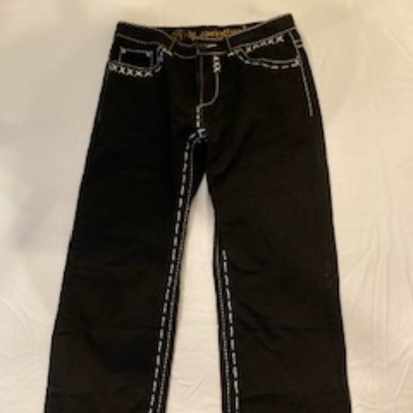 Men's Black Jeans - Picture 1 of 4
